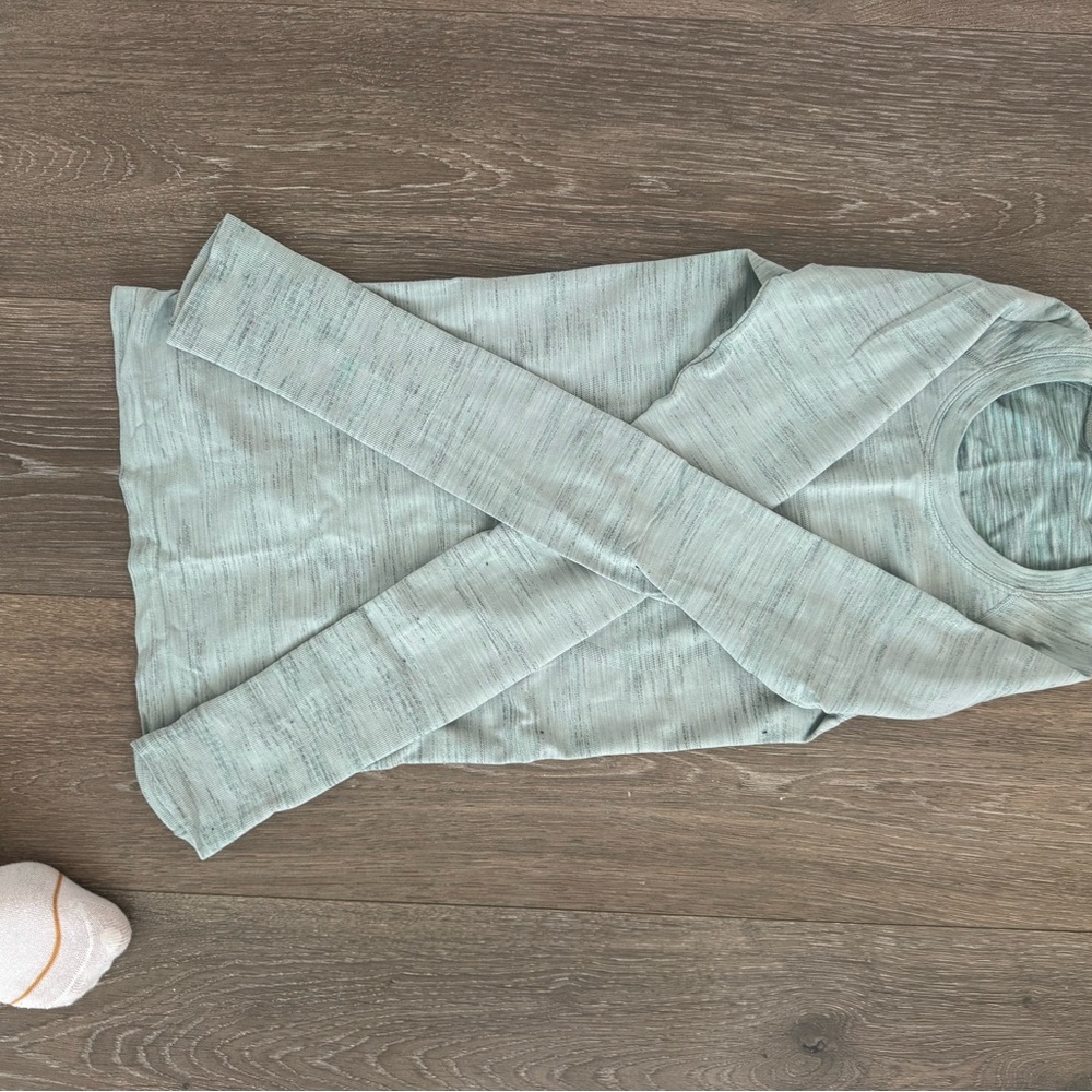 Light Green Long Sleeve Shirt